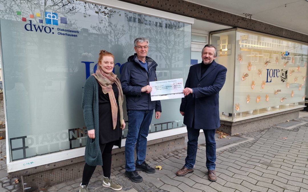 Rotary Club Oberhausen Antony-Hütte spendet 2.000 Euro an unsere Wohnungslosenhilfe