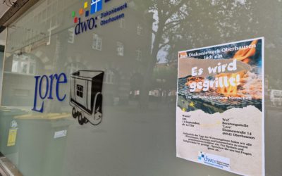 Grillfest am bundesweiten Aktionstag der Wohnungslosen