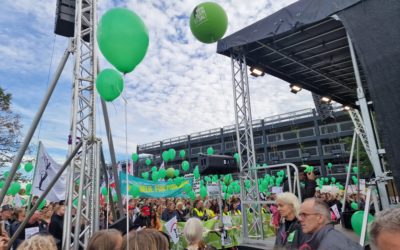 NRW bleib sozial: mehr als 22.000 Menschen bei Kundgebung