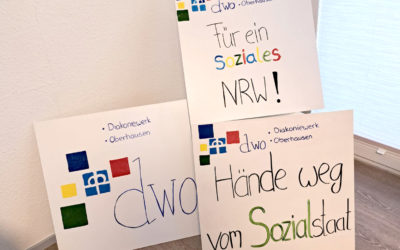 „NRW bleib sozial!“: Kundgebung vor dem Landtag