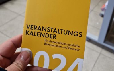 Rechtliche Betreuungen: Stadt und Familienhilfe bringen Veranstaltungskalender heraus